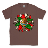 Chestnut mexican flag sunflower Classic Tee - Zillion Design Studio