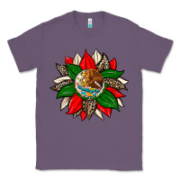 Lavender mexican flag sunflower Classic Tee - Zillion Design Studio