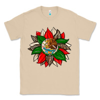 Mushroom mexican flag sunflower Classic Tee - Zillion Design Studio