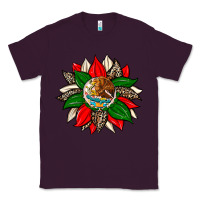 Plum mexican flag sunflower Classic Tee - Zillion Design Studio
