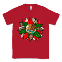 Red mexican flag sunflower Classic Tee - Zillion Design Studio