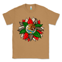 Toasted Coconut mexican flag sunflower Classic Tee - Zillion Design Studio