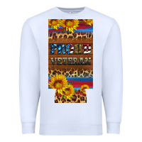 Proud Veteran 12 Oz Slim Can Cooler Premium Sweatshirt | Teevron