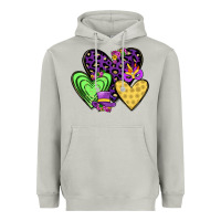 Moon Dust hearts mardi gras Heavyweight Hoodie - JahusDesignShop