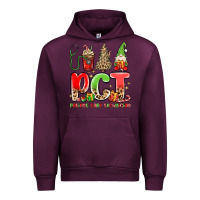 Mauve Wine pct patient care technician christmas Urban Hoodie - MaliasSmallBusiness