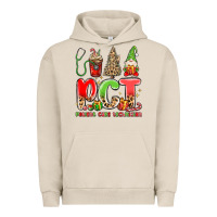 Pigment French Oak pct patient care technician christmas Urban Hoodie - MaliasSmallBusiness