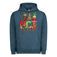 Pigment Midnight Navy pct patient care technician christmas Urban Hoodie - MaliasSmallBusiness