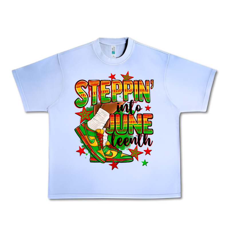 Steppin' Into Juneteenth Urban Heavy Tee by RanaPortraitStore | Teevron