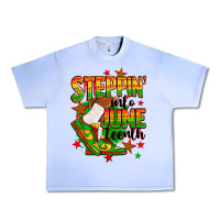 Grape Ice Steppin' into Juneteenth Urban Heavy Tee - RanaPortraitStore