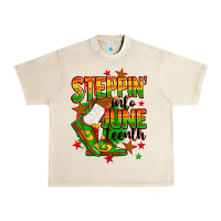 Sandshell Steppin' into Juneteenth Urban Heavy Tee - RanaPortraitStore