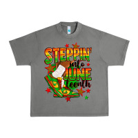 Tornado Steppin' into Juneteenth Urban Heavy Tee - RanaPortraitStore