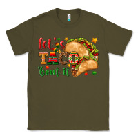 Army Green Let's Taco 'Bout It Classic Tee - texasbilliewilder