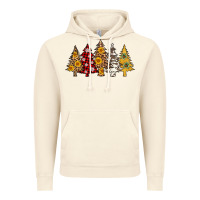 Vintage Artic leopard christmas trees Vintage Hoodie - AdoDesignShop
