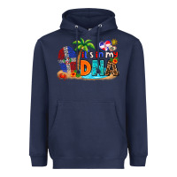 Navy it's in my dna Heavyweight Hoodie - AdoDesignShop