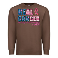 Chestnut heal cancer with cancer ribbon Premium Sweatshirt - AdoDesignShop