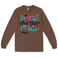 Chestnut my heart is on that track Long Sleeve Tee - Zillion Design Studio