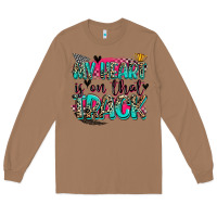 Toasted Coconut my heart is on that track Long Sleeve Tee - Zillion Design Studio