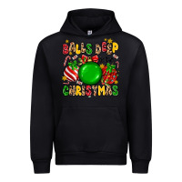 Black balls deep into christmas Urban Hoodie - MaliasSmallBusiness