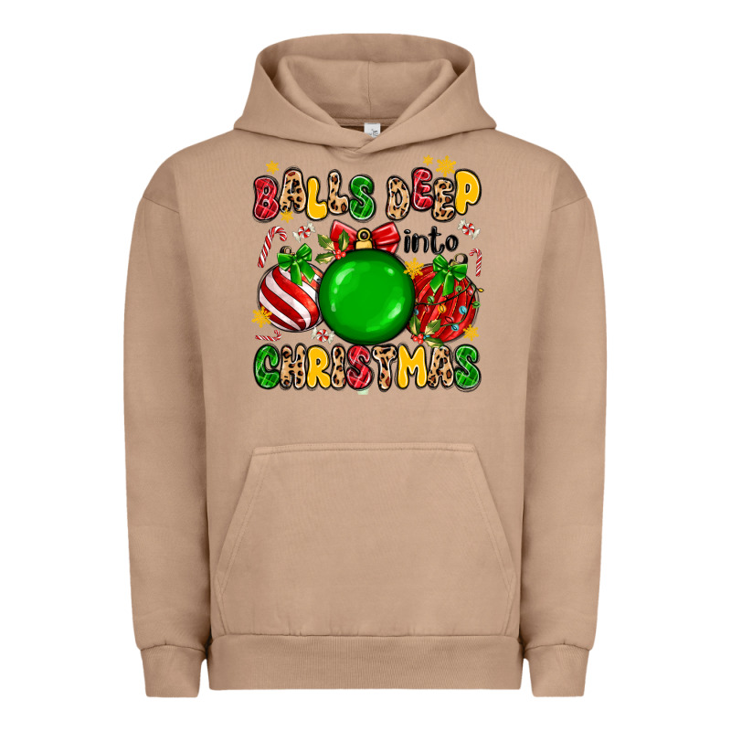 Balls Deep Into Christmas Urban Hoodie by MaliasSmallBusiness | Teevron
