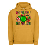 Pigment Peanut Butter balls deep into christmas Urban Hoodie - MaliasSmallBusiness