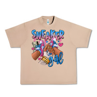 Burro Sneaker girl afro woman Urban Heavy Tee - RanaPortraitStore