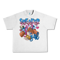Lunar Rock Sneaker girl afro woman Urban Heavy Tee - RanaPortraitStore