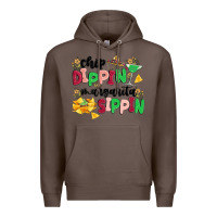 Coffee chip dippin' margarita sippin Premium Hoodie - MaliasSmallBusiness