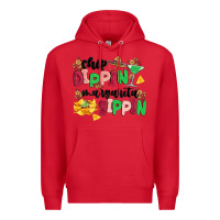 Red chip dippin' margarita sippin Premium Hoodie - MaliasSmallBusiness