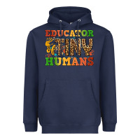 Navy educator of tiny humans Heavyweight Hoodie - BundleAndBundleShop