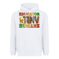 White educator of tiny humans Heavyweight Hoodie - BundleAndBundleShop