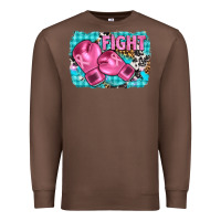 Chestnut fight with boxing gloves and cancer ribbon Premium Sweatshirt - AdoDesignShop