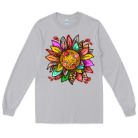 Moon Dust strawberry sunflower Long Sleeve Tee - texasbilliewilder