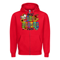 Red best bus driver ever Zipper Hoodie - CowhideDigitalArt