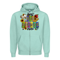 Seafoam best bus driver ever Zipper Hoodie - CowhideDigitalArt