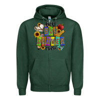 Sports Green best bus driver ever Zipper Hoodie - CowhideDigitalArt