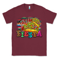 Burgundy Taco Fiesta Classic Tee - texasbilliewilder