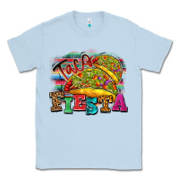 Dusty Blue Taco Fiesta Classic Tee - texasbilliewilder