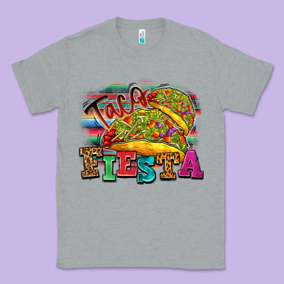 Taco Fiesta Classic Tee Designed By Texasbilliewilder