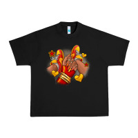 Black Softball afro girl sneakers Urban Heavy Tee - RanaPortraitStore