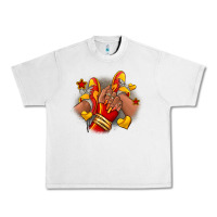 Lunar Rock Softball afro girl sneakers Urban Heavy Tee - RanaPortraitStore