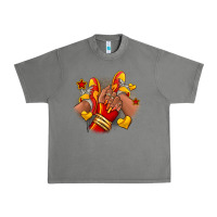 Tornado Softball afro girl sneakers Urban Heavy Tee - RanaPortraitStore