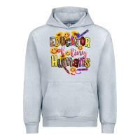 Heather Grey educator of tiny humans Urban Hoodie - NancyCooperArtShop