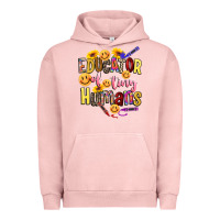 Pigment Salmon educator of tiny humans Urban Hoodie - NancyCooperArtShop