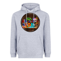 Heather Grey Dominican Republic car coaster Heavyweight Hoodie - AdoDesignShop