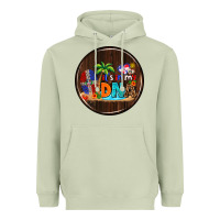 Matcha Dominican Republic car coaster Heavyweight Hoodie - AdoDesignShop
