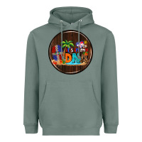 Sage Dominican Republic car coaster Heavyweight Hoodie - AdoDesignShop