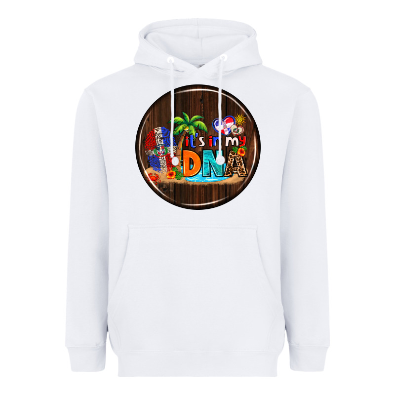 Dominican Republic Car Coaster Heavyweight Hoodie by AdoDesignShop | Teevron