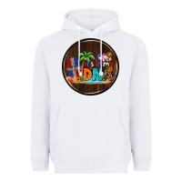 White Dominican Republic car coaster Heavyweight Hoodie - AdoDesignShop