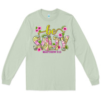 Matcha summer be salty matthew 5 13 Long Sleeve Tee - texasbilliewilder