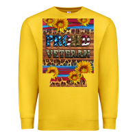 Lemon proud veteran  12 oz regular can cooler Premium Sweatshirt - Artiststas